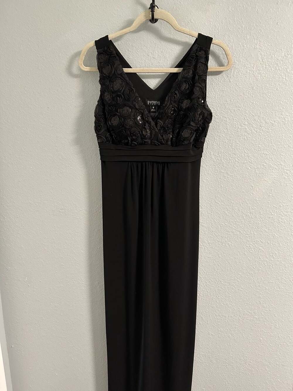 JH Evenings Women's Sleeveless Boat-Neck Short Dress Size 16 NWT Color Black